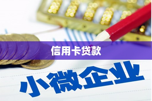 代县信用卡贷款